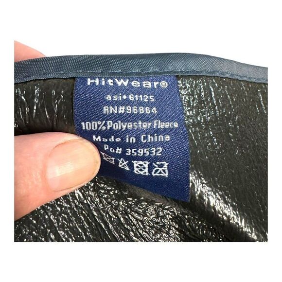 PGA Tour Plaid Picnic Blanket With Carry Handle Waterproof Backing Blue Stadium - Picture 7 of 7